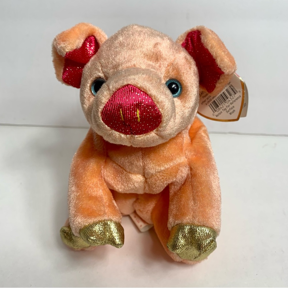 NWT. Vintage Pig Ty Beanie Babies zodiac collection (2000)